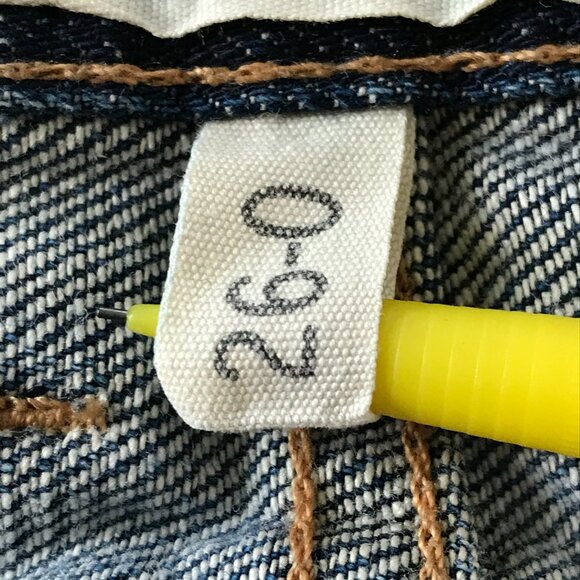 Current/Elliott Boyfriend Jeans Women 26 Blue Mid Rise Distressed Medium Wash - Picture 11 of 13